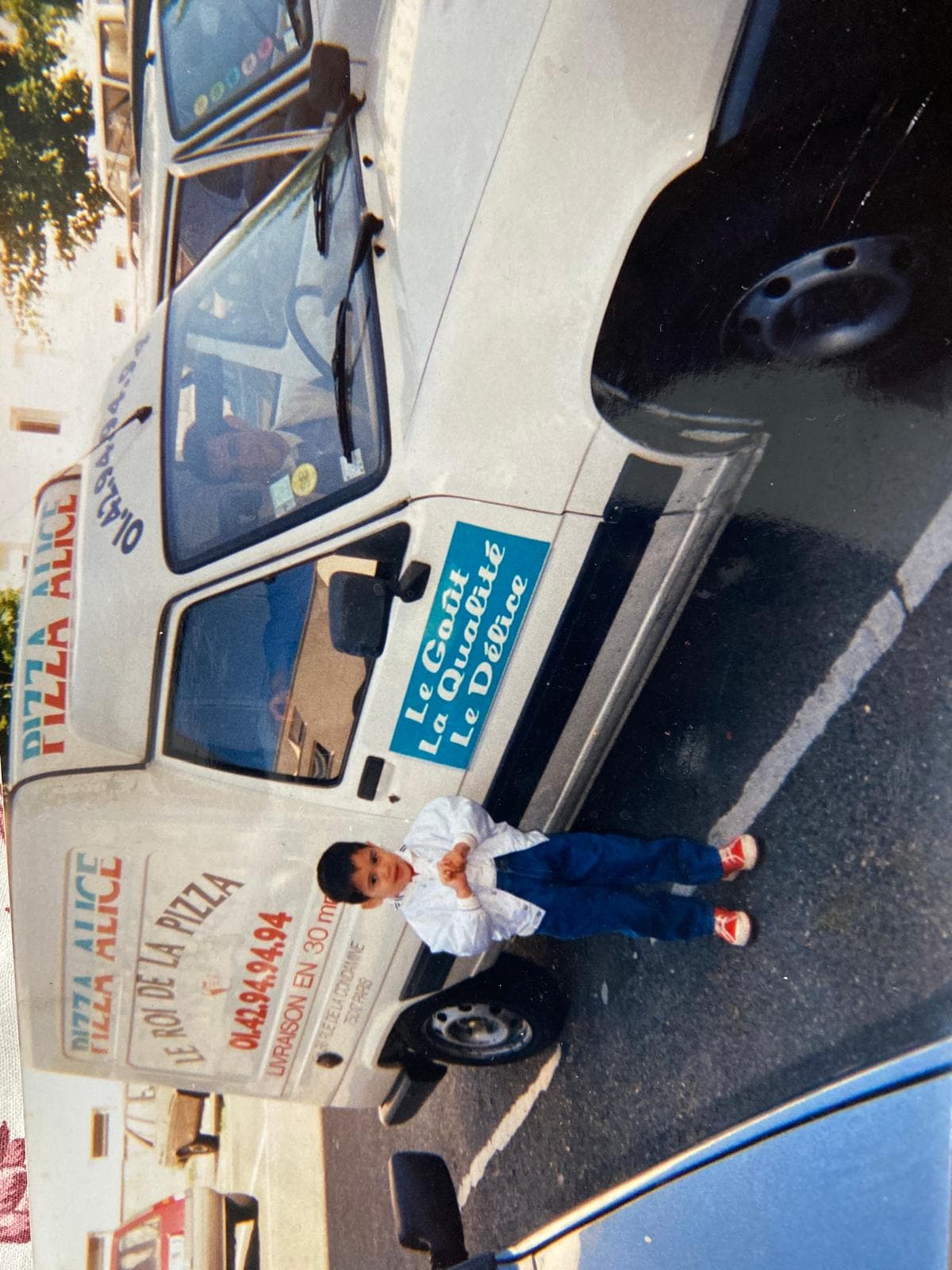 Premier camion Pizza Alice - 1990